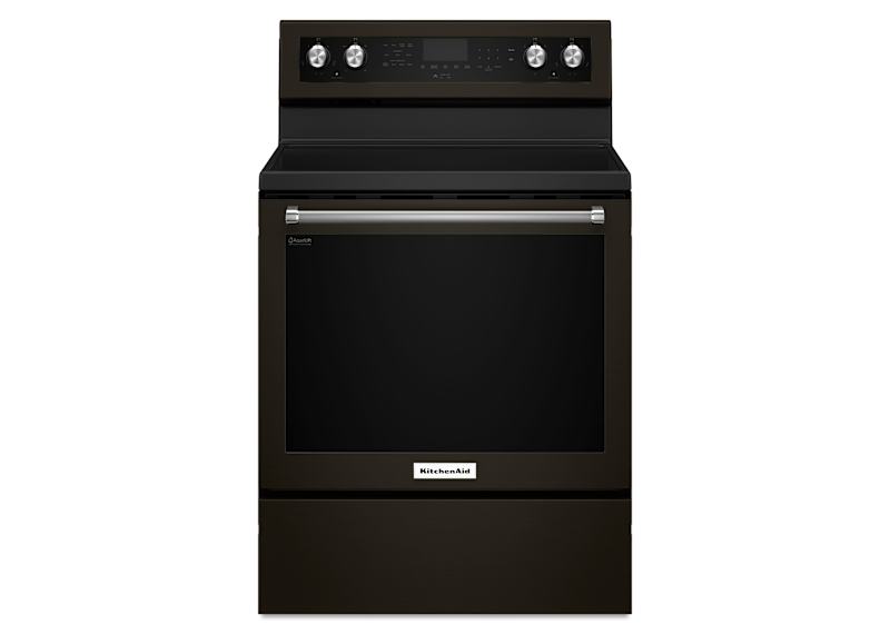 KitchenAid True Convection Range (YKFEG500EBS) - Black Stainless KitchenAid True Convection Range (YKFEG500EBS) - Black Stainless