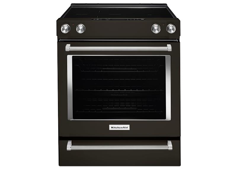 KitchenAid True Convection Range (YKSEG700EBS) - Black Stainless KitchenAid True Convection Range (YKSEG700EBS) - Black Stainless