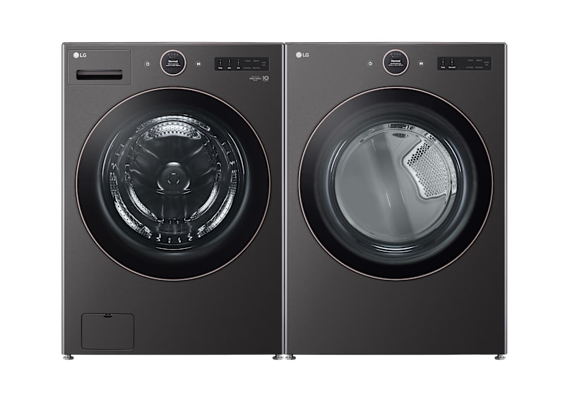 Whirlpool Front Load Pair (WFW6720RU-YWED6720RU) - Volcano Black Whirlpool Front Load Pair (WFW6720RU-YWED6720RU) - Volcano Black