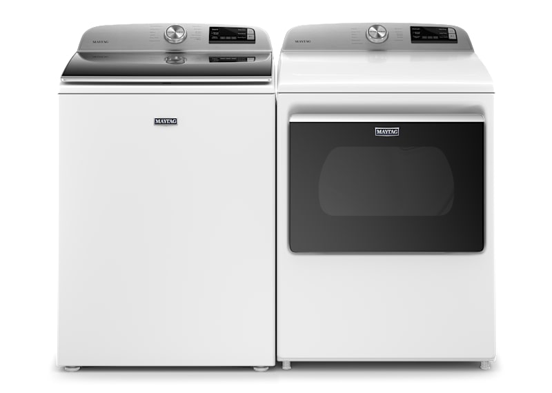 Maytag Front Load Pair (MAY1465247K) - White Maytag Front Load Pair (MAY1465247K) - White