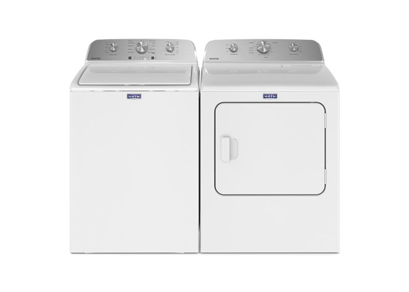Maytag Top Load Pair (YMED4500MW-MVW4505MW) - White Maytag Top Load Pair (YMED4500MW-MVW4505MW) - White