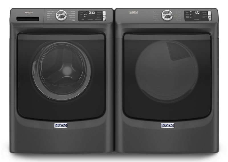 Maytag Front Load Pair (MHW5630MBK-YMED5630MBK) - Black Maytag Front Load Pair (MHW5630MBK-YMED5630MBK) - Black