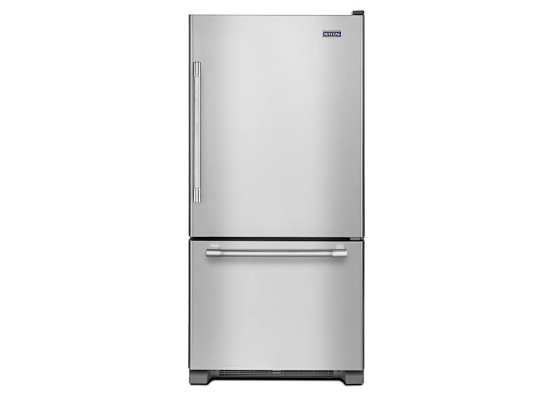 Maytag Bottom Mount Fridge (MBR1957FEZ) - Fingerprint Resistant Stainless Steel Maytag Bottom Mount Fridge (MBR1957FEZ) - Fingerprint Resistant Stainless Steel