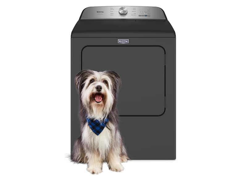 Maytag Natural Gas Dryer (Pet Pro) (MGD6500MBK) - Black Shadow Maytag Natural Gas Dryer (Pet Pro) (MGD6500MBK) - Black Shadow