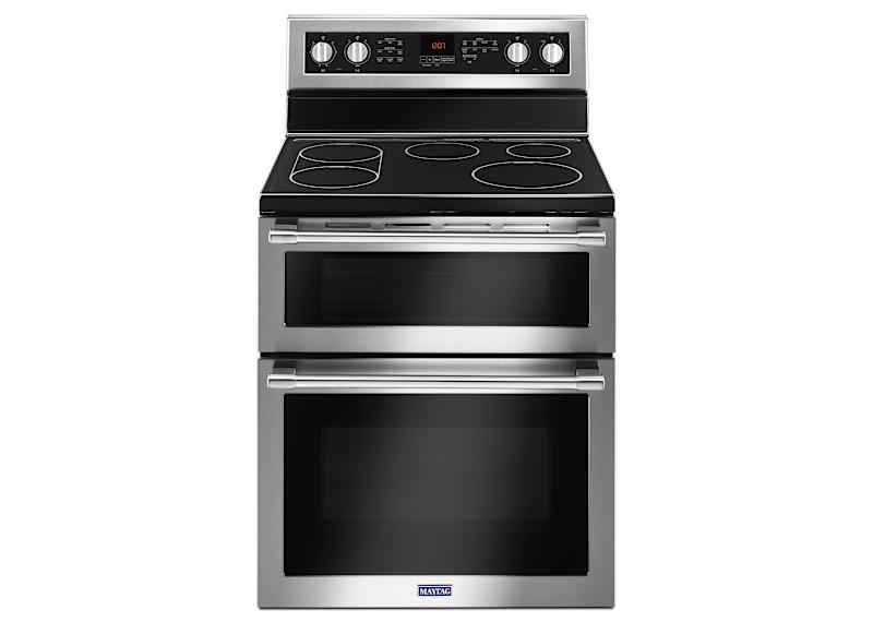 Maytag Dual Oven Range (YMET8800FZ) - Stainless Steel Maytag Dual Oven Range (YMET8800FZ) - Stainless Steel