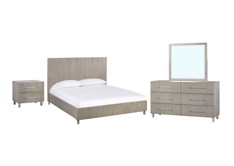 Argento 6 Piece Platform Bedroom Argento 6 Piece Platform Bedroom
