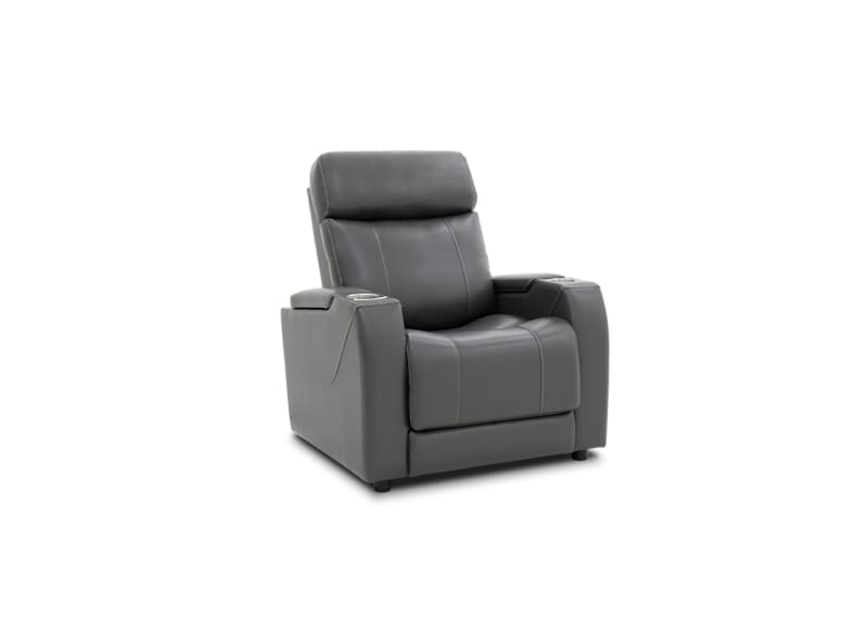 SoundMax Recliner - Patriot Charcoal | Dufresne Furniture and