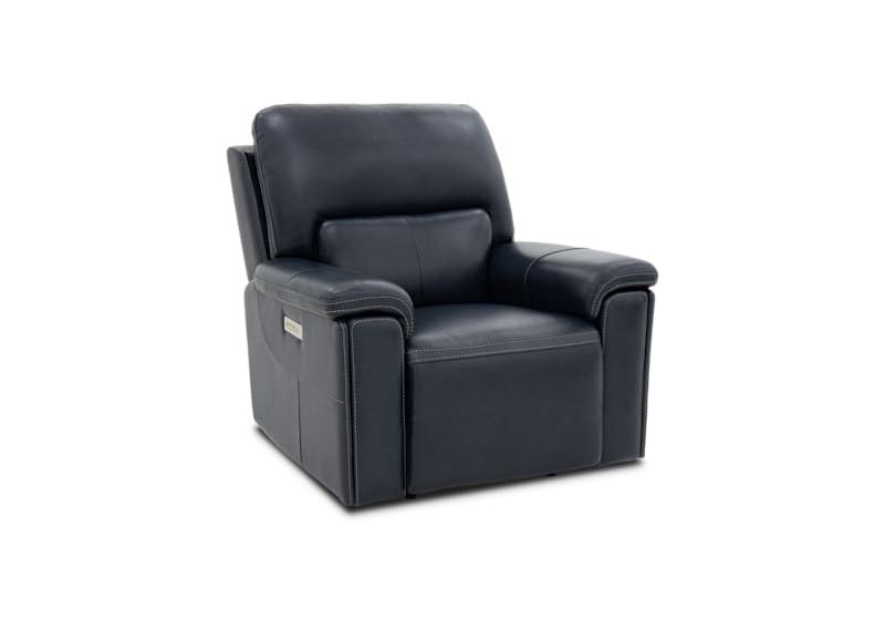 Edward Power Reclining Sofa with Immersive Audio - Sorrento Ocean Edward Power Reclining Sofa with Immersive Audio - Sorrento Ocean