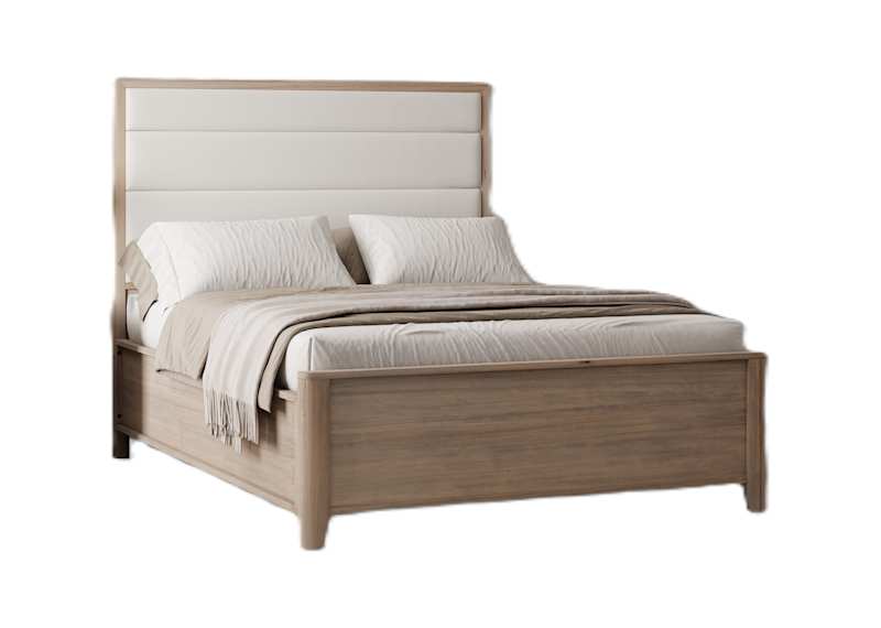 Ellesmere Full Panel Bed - Champagne/White Ellesmere Full Panel Bed - Champagne/White