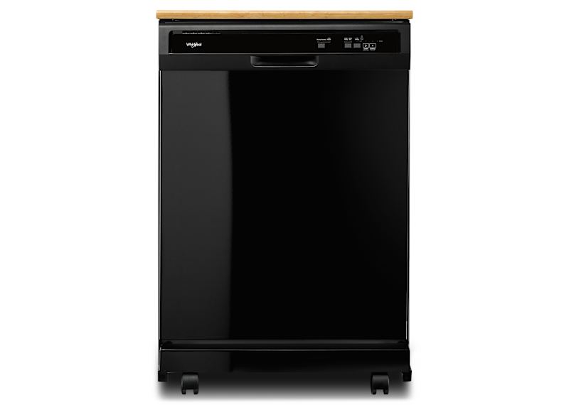 Whirlpool Portable Dishwasher Plastic Tub (WDP370PAHB) - Black Whirlpool Portable Dishwasher Plastic Tub (WDP370PAHB) - Black