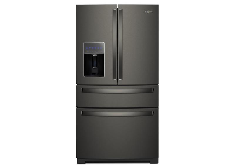 Whirlpool French Door Fridge (WRMF7736PV) - Black Stainless Finish Whirlpool French Door Fridge (WRMF7736PV) - Black Stainless Finish