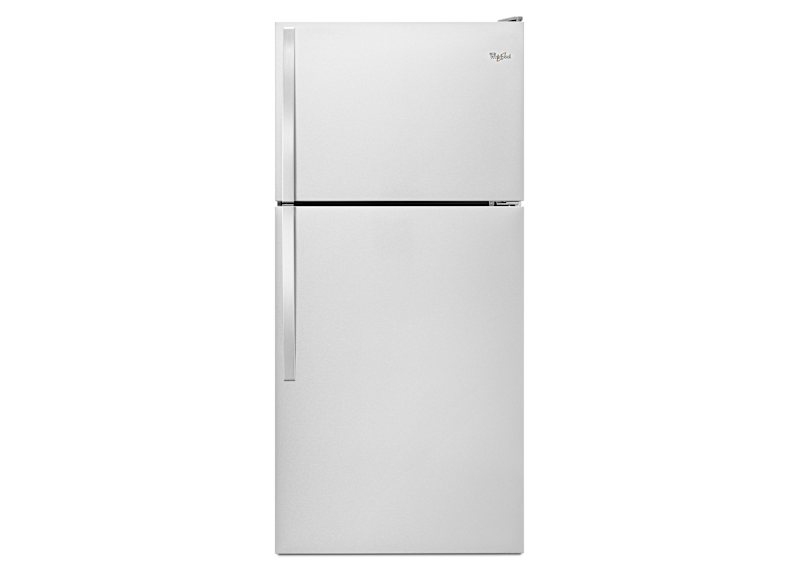 Whirlpool Top Mount Fridge (WRT318FZDM) - Monochromatic Stainless Steel Whirlpool Top Mount Fridge (WRT318FZDM) - Monochromatic Stainless Steel
