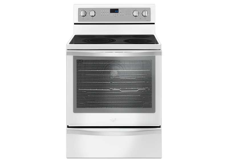 Whirlpool True Convection Range (YWFE745H0FH) - White Ice Whirlpool True Convection Range (YWFE745H0FH) - White Ice