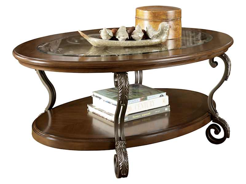Nestor Oval Coffee Table | Ashley Canada