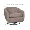 Upshur swivel glider accent chair clearance