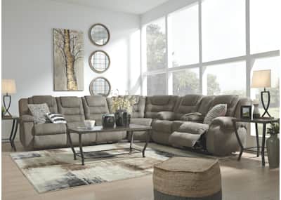 Mccade reclining loveseat sales with console