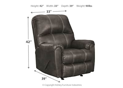 Ashley kincord on sale rocker recliner
