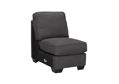 Alenya 3 piece sectional charcoal top