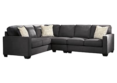 Alenya 3 Piece Sectional Charcoal