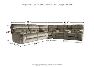 Brassville sectional hot sale