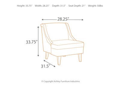Calion accent hot sale chair