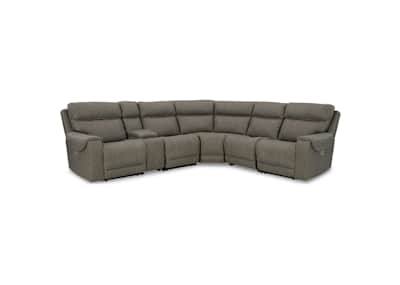 Symmetrical reclining sectional hot sale
