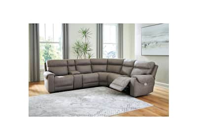 Symmetrical reclining sectional top