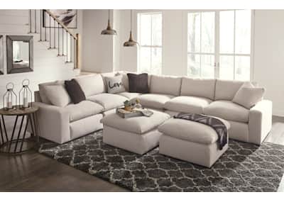 Savesto ivory laf corner chair sectional deals
