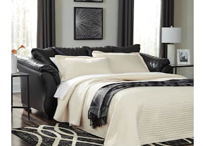Betrillo Full Sofa Sleeper Black Dufresne Furniture and Appliances