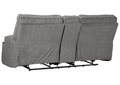 Coombs power reclining loveseat with console top
