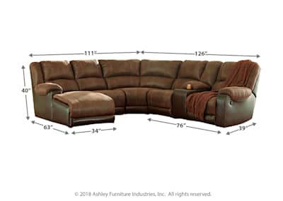 Nantahala sales sectional sofa
