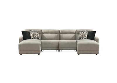 Symmetrical reclining sectional store