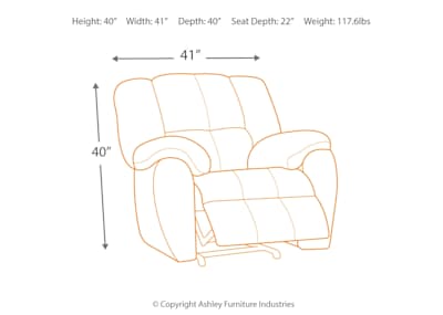 Dylan durablend espresso rocker recliner hotsell