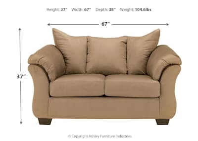 Ashley furniture hot sale darcy loveseat