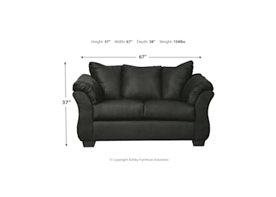 Darcy sofa and loveseat hot sale black