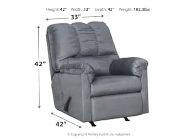 Ashley darcy clearance rocker recliner