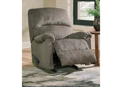 Dorsten Rocker Recliner Slate Dufresne Furniture and Appliances