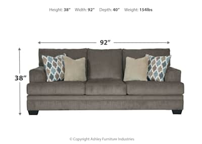 Dorsten Sofa Slate