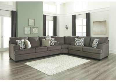 Dorsten 3 Piece Sectional Slate Right Facing Dorsten 3 Piece