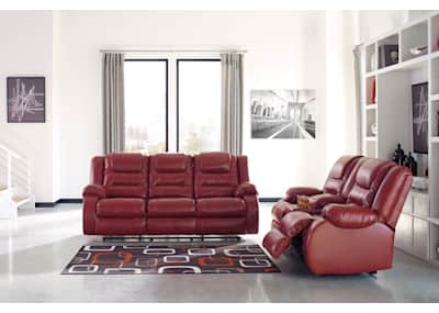 Vacherie Reclining Loveseat with Console Ashley Canada