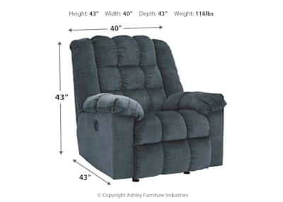 Ludden Rocker Recliner with Power Ashley Canada