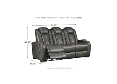 Turbulence power outlet recliner