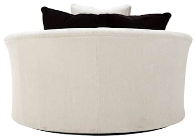 Ashley furniture cambri oversized round swivel chair 9280121 new arrivals