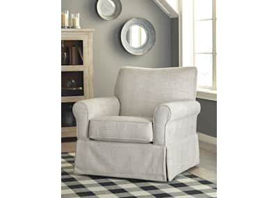 Searcy Swivel Glider Accent Chair Ashley Canada
