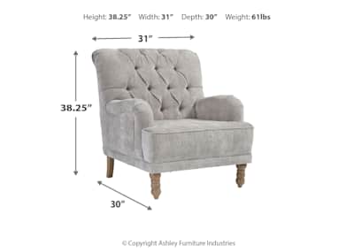 Ashley dinara accent hot sale chair