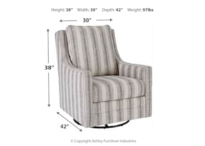 Kambria swivel glider accent chair deals