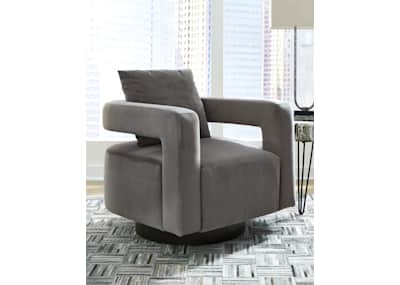 Alcoma swivel accent online chair