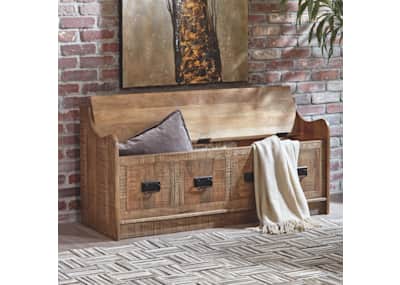 Garrettville storage hot sale bench