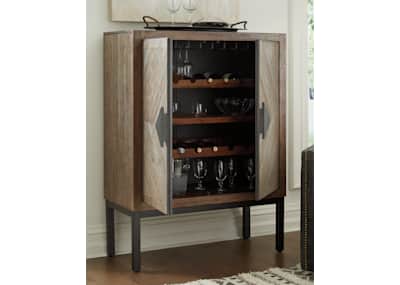 Ashley premridge bar shop cabinet