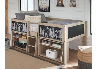 Ashley twin loft bed deals